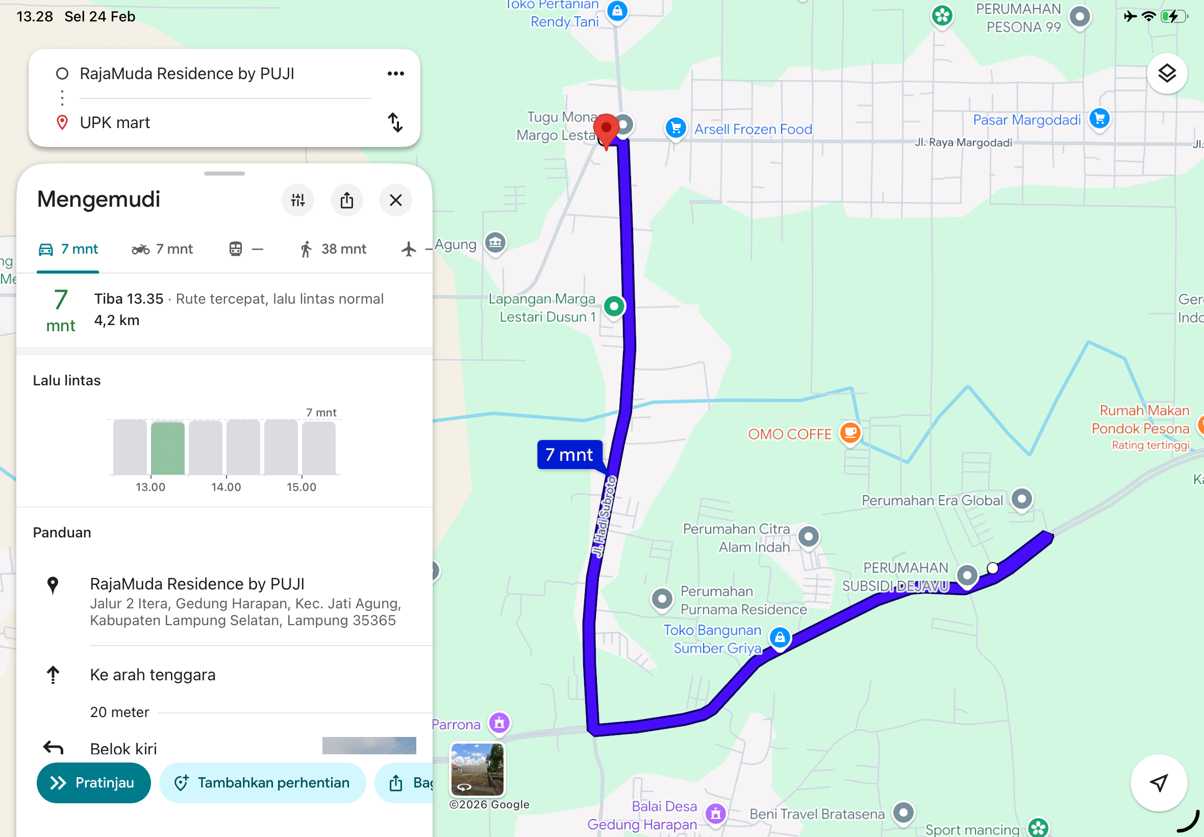 Perumahan Subsidi Dekat ITERA | Rajamuda Residence Jati Agung Dijual Tanpa DP. Modal 1 Juta bisa punya rumah dekat ITERA & Tol Kotabaru. Cicilan 900rb, DP 0 Rupiah.