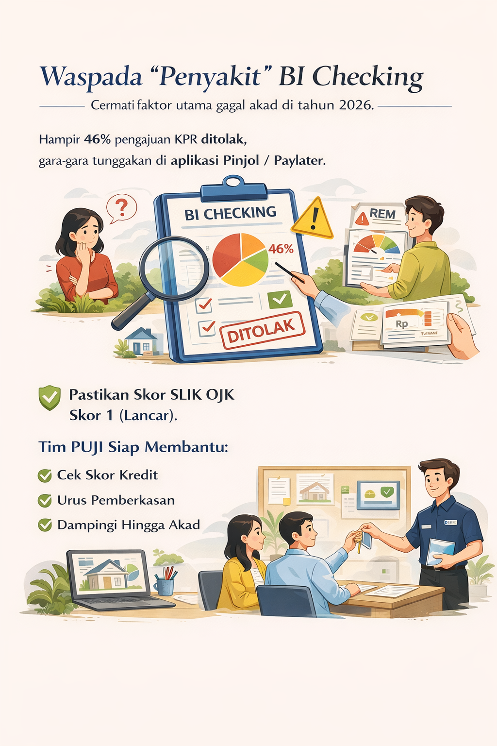 Perumahan Srimulyo Permai Negeri Sakti Pesawaran dari PUJI Puncak Jaya Indah Cocok untuk Gaji UMP Lampung 2026. Cicilan 900 Ribuan. Dekat Klinik & Warung Sayur.