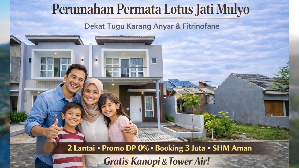 perumahan Srimulyo Permai bata merah cicilan 900 ribu Pesawaran Lampung