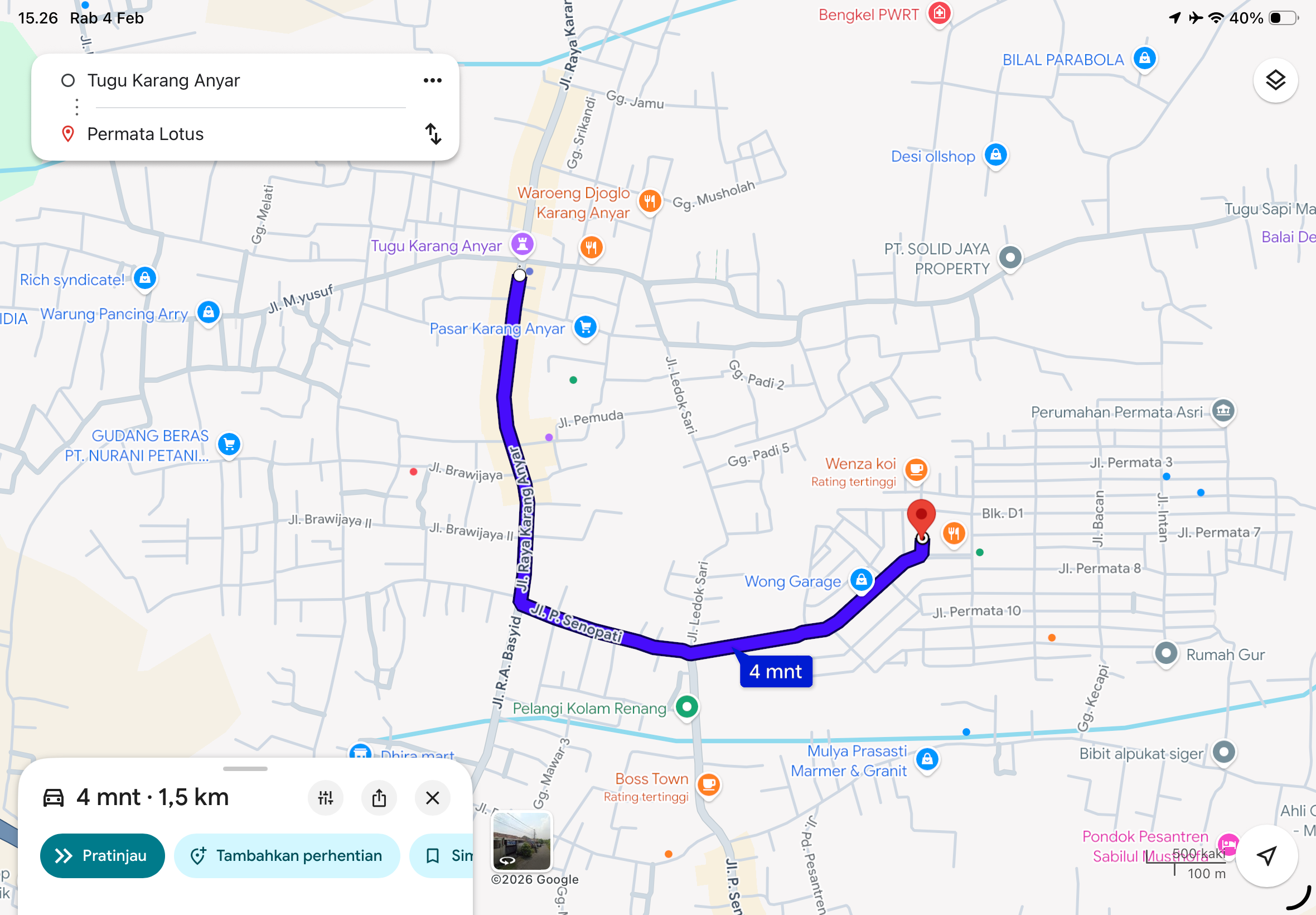 Perumahan Permata Lotus Jati Mulyo PUJI Puncak Jaya Indah | Rumah Komersil 2 Lantai DP 0% Lokasi Dekat Tugu Karang Anyar.