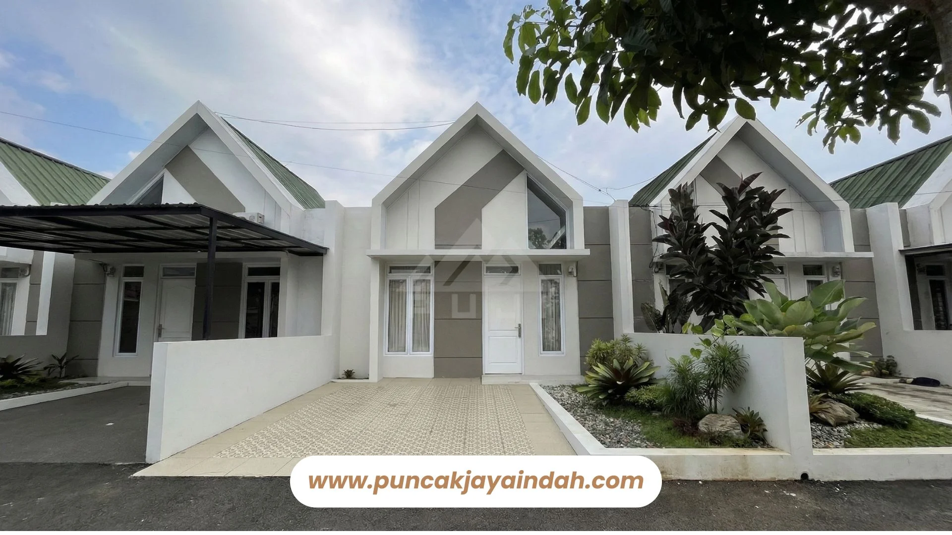 Cluster tulip perumahan srimulyo garden komersil pesawaran lampung negeri katon jual rumah murah SHM harga biaya cicilan KPR murah