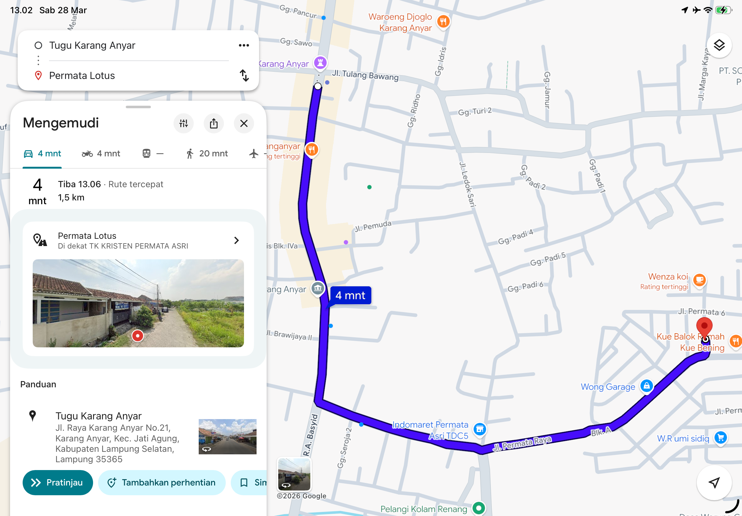 Cari rumah di Jati Agung Lampung dengan DP 0%? Permata Lotus Residence hadir dengan 3 kamar tidur, spesifikasi komersil, booking Rp3 juta, free SHM & kanopi. Cicilan mulai Rp3,5 juta/bulan.